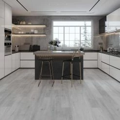 SPC 7-/16 in. W Mont-Orford Gray Oak Waterproof Click-Lock Luxury Vinyl Plank Flooring (28.84 sq. ft./Case) by TrafficMaster -TrafficMaster Sales 2024 mont orford gray oak trafficmaster vinyl plank flooring tm2106 c3 1000