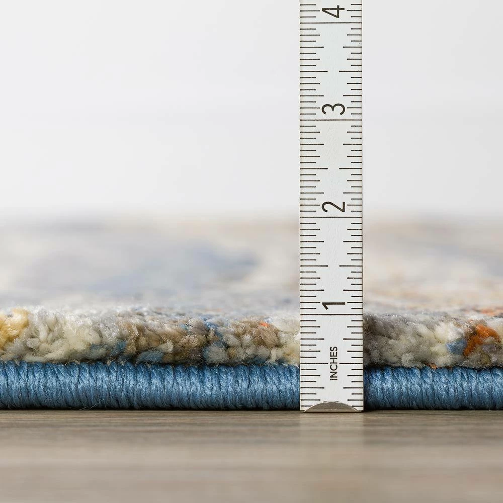 Ankara 18 Multi 8 Ft. x 10 Ft. Geode Area Rug by Addison Rugs 9 Ankara 18 Multi 8 Ft. x 10 Ft. Geode Area Rug by Addison Rugs - Image 7