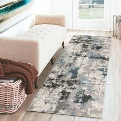 Apollo Grey 2 ft.3 in. x 7 ft.5 in. Abstract Polypropylene Runner Rug by Addison Rugs -TrafficMaster Sales 2024 multi addison rugs area rugs hdap2mu2x7 31 1000