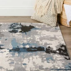 Apollo Grey 2 ft.3 in. x 7 ft.5 in. Abstract Polypropylene Runner Rug by Addison Rugs -TrafficMaster Sales 2024 multi addison rugs area rugs hdap2mu2x7 76 1000