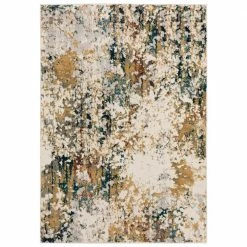 Gentry 26 Multi 9 Ft. 4 In. x 13 Ft. 2 In. Abstract Watercolor Area Rug by Addison Rugs