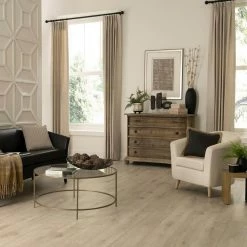 Oak Knoll 7-1/2 in. W Water Resistant Laminate Wood Flooring (947.6 sq. ft./pallet) by TrafficMaster -TrafficMaster Sales 2024 oak knoll trafficmaster laminate wood flooring tm3p 31 1000