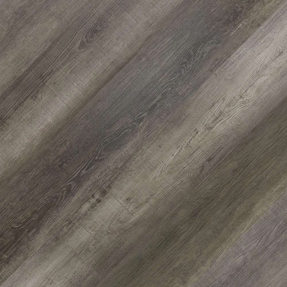 7 in. W x 48 in. L Oaxaca Valley Gray Rigid Core Click Lock Luxury Vinyl Plank Flooring (23.77 sq. ft./case) by TrafficMaster 7 7 in. W x 48 in. L Oaxaca Valley Gray Rigid Core Click Lock Luxury Vinyl Plank Flooring (23.77 sq. ft./case) by TrafficMaster - Image 5