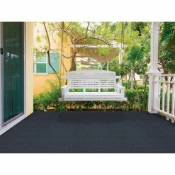 Elevations - Color Ocean Blue 6 ft. Indoor/Outdoor Ribbed Texture Carpet by TrafficMaster -TrafficMaster Sales 2024 ocean blue trafficmaster needlepunch carpet 7pd5n550072ho e1 1000