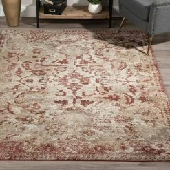 Provincial 4 Paprika 9 ft. 6 x 13 ft. 2 Distressed Persian Area Rug by Addison Rugs -TrafficMaster Sales 2024 paprika addison rugs area rugs hdpc4pa10x13 31 1000