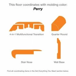 Perry Hickory 8mm T x 4.92 in. W Laminate Wood Flooring (16.33 sq.ft/Case) by TrafficMaster -TrafficMaster Sales 2024 perry hickory trafficmaster laminate wood flooring hl84 a 76 1000