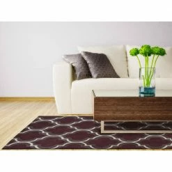 Tantamount 3 Morrocan Trellis Plum 9 ft. x 13 ft. Area Rug by Addison Rugs -TrafficMaster Sales 2024 plum addison rugs area rugs hdtc3pl9x13 31 1000