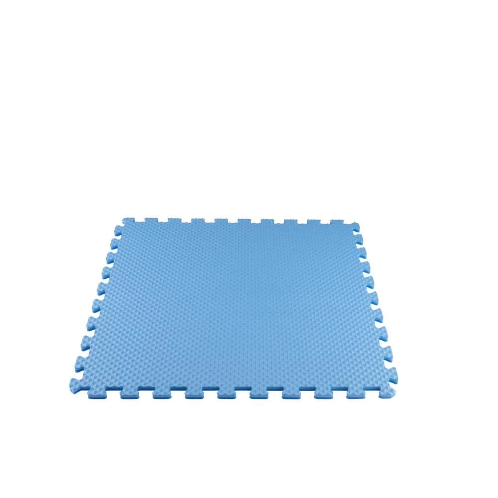 Primary Pastel 24 in. x 24 in. x 0.47 in. Foam Playroom Floor Tiles (4 Tiles/Pack) (16 sq. ft.) by TrafficMaster 10 Primary Pastel 24 in. x 24 in. x 0.47 in. Foam Playroom Floor Tiles (4 Tiles/Pack) (16 sq. ft.) by TrafficMaster - Image 8