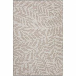 Modena Putty 9 ft. x 12 ft. Floral Area Rug by Addison Rugs
