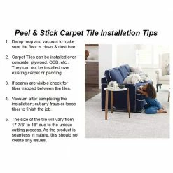 Field Day Brown Residential 18 in. x 18 Peel and Stick Carpet Tile (10 Tiles/Case) 22.50 sq. ft. by TrafficMaster 14 Field Day Brown Residential 18 in. x 18 Peel and Stick Carpet Tile (10 Tiles/Case) 22.50 sq. ft. by TrafficMaster -TrafficMaster Sales 2024 rollins trafficmaster carpet tile ht001 5832 1818 1d 1000