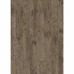 Saratoga 7.6 in. W Pewter Hickory Laminate Wood Flooring (24.17 sq. ft./case) by TrafficMaster