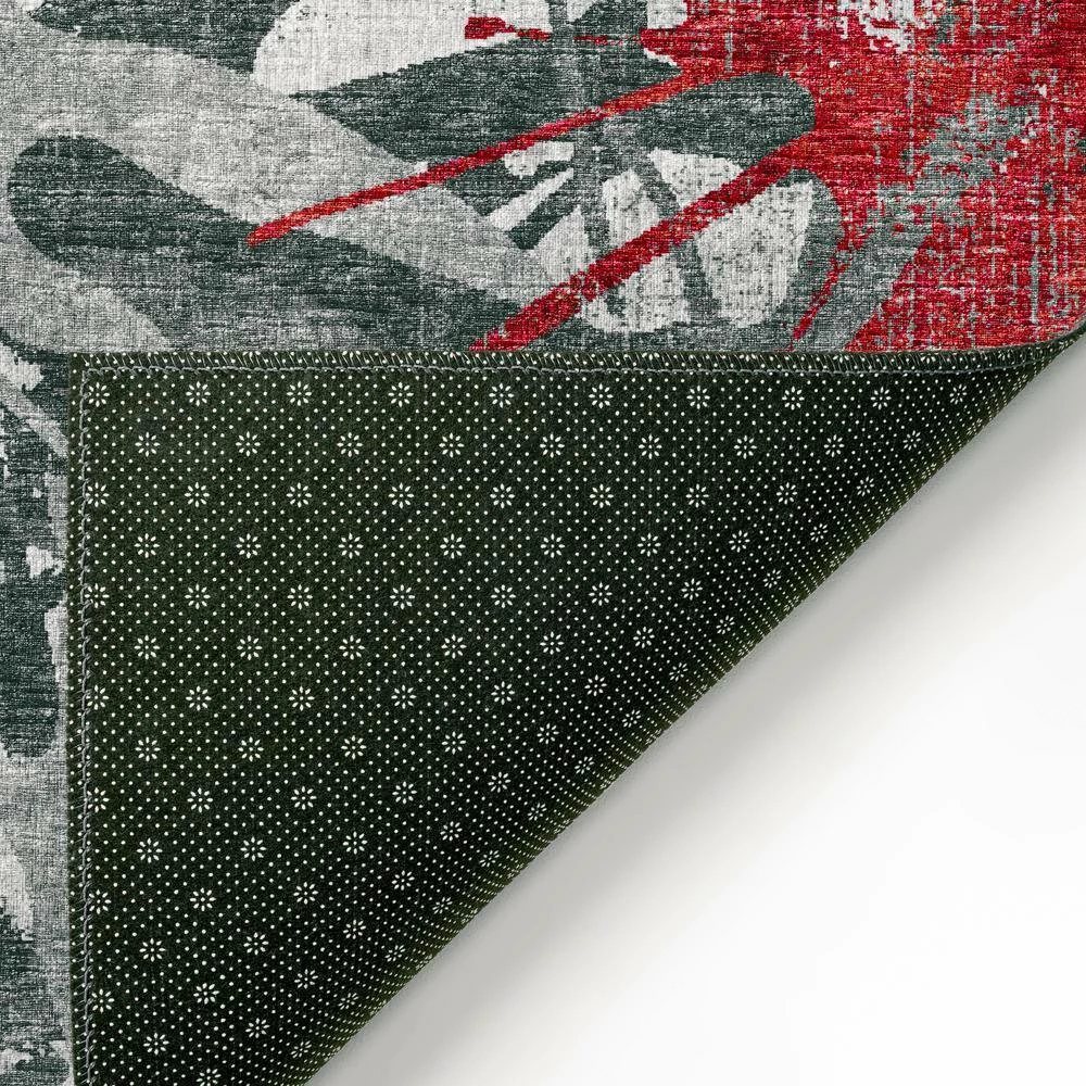 Evolve Scarlet 9 ft. x 12 ft. Color Splash Area Rug by Addison Rugs 5 Evolve Scarlet 9 ft. x 12 ft. Color Splash Area Rug by Addison Rugs - Image 3