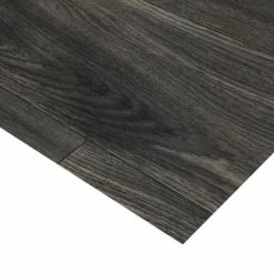 Scorched Walnut Charcoal Wood Residential Vinyl Sheet Flooring 12ft. Wide x Cut to Length by TrafficMaster -TrafficMaster Sales 2024 scorched walnut charcoal trafficmaster vinyl sheet flooring c9450407c898p14 c3 1000