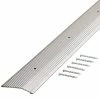 Silver Fluted 72 in. x 2 in. Carpet Trim by TrafficMaster -TrafficMaster Sales 2024 silver fluted trafficmaster carpet transition strips 18565 64 1000