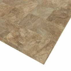 Pro Basic Refined Slate Neutral Stone Residential Vinyl Sheet Flooring 12ft. Wide x Cut to Length by TrafficMaster -TrafficMaster Sales 2024 slate neutral trafficmaster vinyl sheet flooring c9770406k536g14 4f 1000