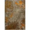 Bach 60 Abstract Tangerine 3 ft. 3 in. x 5 ft. 1 in. Area Rug by Addison Rugs -TrafficMaster Sales 2024 tangerine addison rugs area rugs hdbh60ta3x5 64 1000