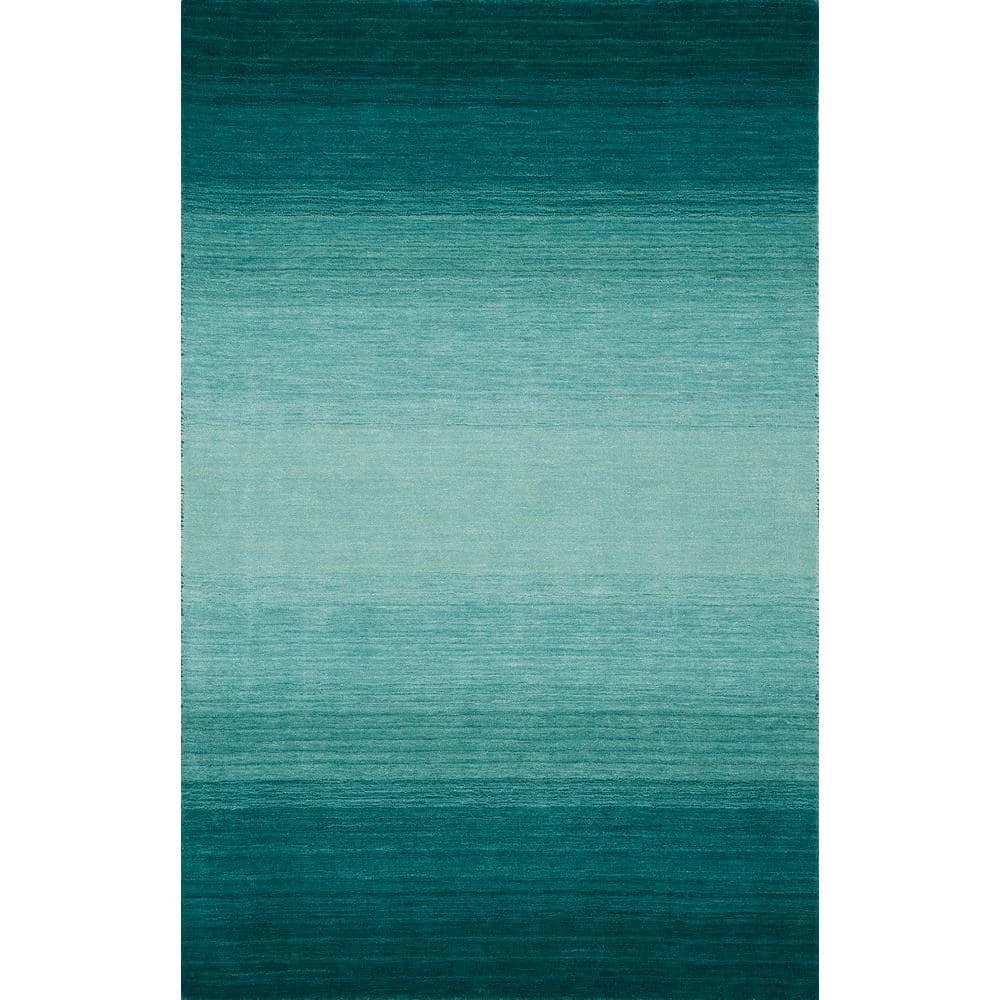 Dunes 1 Teal 5'X7'3" Ombre Wool Indoor by Addison Rugs 3 Dunes 1 Teal 5'X7'3" Ombre Wool Indoor by Addison Rugs