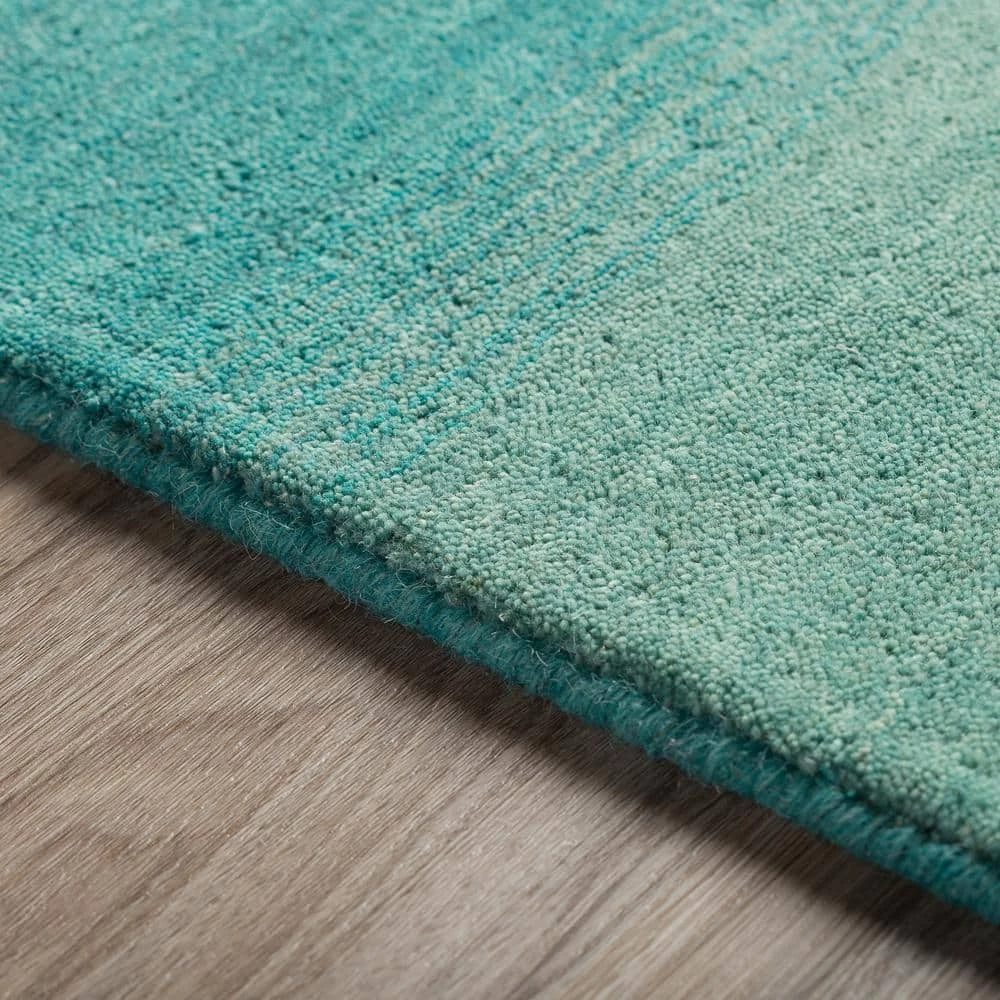 Dunes 1 Teal 5'X7'3" Ombre Wool Indoor by Addison Rugs 4 Dunes 1 Teal 5'X7'3" Ombre Wool Indoor by Addison Rugs - Image 2