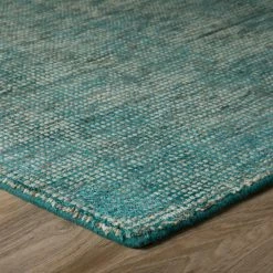 Dexter 1 Teal 2 ft. 3 in. x 7 ft. 6 in. Tonal Solid Wool and Viscose Indoor Area Rug Runner by Addison Rugs -TrafficMaster Sales 2024 teal addison rugs area rugs hddx1te2x8 4f 1000