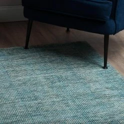 Dexter 1 Teal 2 ft. 3 in. x 7 ft. 6 in. Tonal Solid Wool and Viscose Indoor Area Rug Runner by Addison Rugs -TrafficMaster Sales 2024 teal addison rugs area rugs hddx1te2x8 76 1000