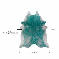 Winston 5 Teal 8 ft. 10 in. x 11 ft. Faux Hyde Area Rug by Addison Rugs 14 Winston 5 Teal 8 ft. 10 in. x 11 ft. Faux Hyde Area Rug by Addison Rugs -TrafficMaster Sales 2024 teal addison rugs area rugs hdwn5te9x11 76 1000