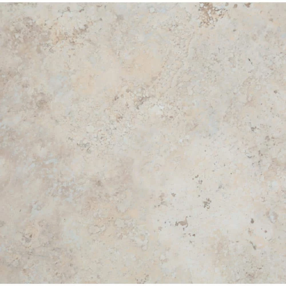 Travertine 12 in. x 12 in. Peel and Stick Vinyl Tile (30 sq. ft. / case) by TrafficMaster 7 Travertine 12 in. x 12 in. Peel and Stick Vinyl Tile (30 sq. ft. / case) by TrafficMaster - Image 5