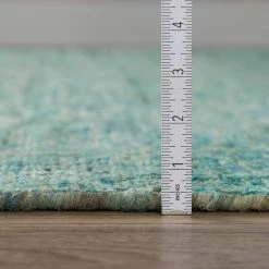 Zen 5 Turquoise 2 ft. 3 in. x 7 ft. 6 in. Runner Rug by Addison Rugs -TrafficMaster Sales 2024 turquoise addison rugs area rugs hdze5tu2x8 1f 1000
