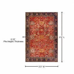 Athena 5 Tuscan 3 ft. 3 in. x 5 ft. 3 in. Area Rug by Addison Rugs 14 Athena 5 Tuscan 3 ft. 3 in. x 5 ft. 3 in. Area Rug by Addison Rugs -TrafficMaster Sales 2024 tuscan addison rugs area rugs hdat5tu3x5 76 1000