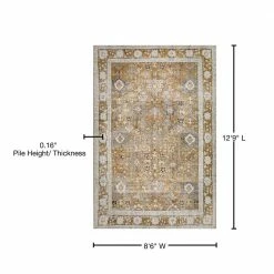 Athena 4 Walnut 8 ft. 6 in. x 12 ft. 9 in. Area Rug by Addison Rugs -TrafficMaster Sales 2024 walnut addison rugs area rugs hdat4wa9x13 76 1000